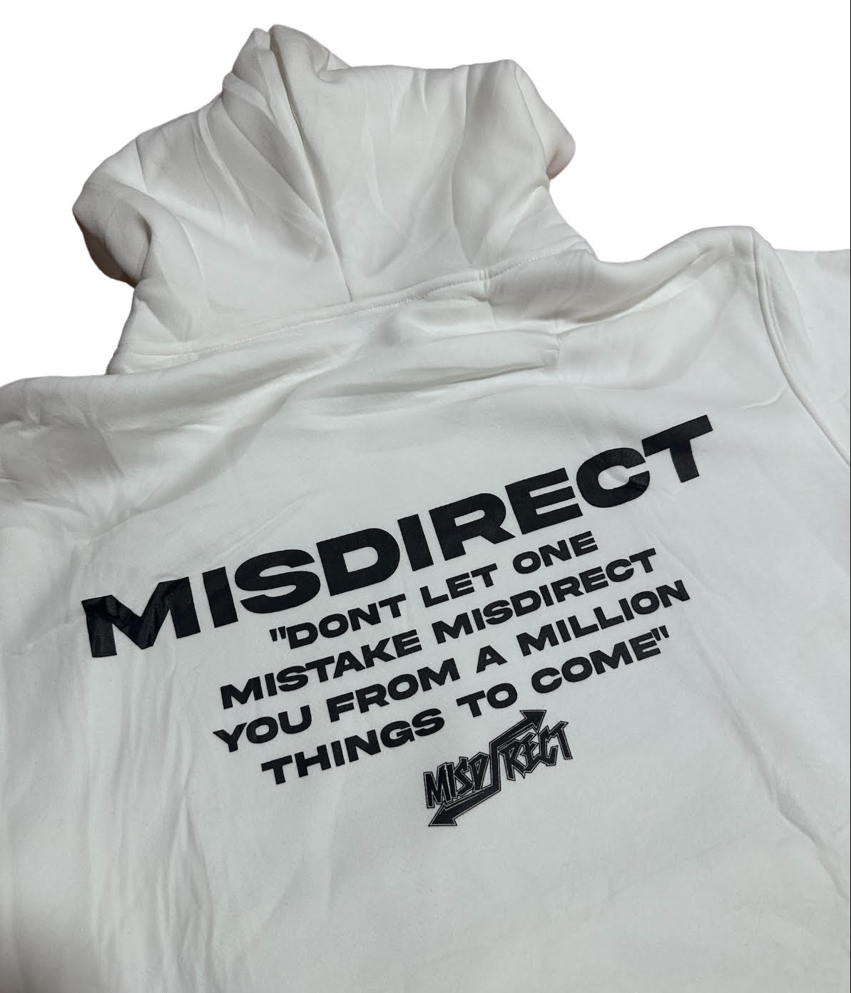 Misdirect Hoodie - White